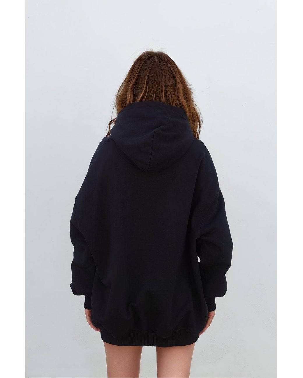 mysimplicated Black Cotton Hoodie