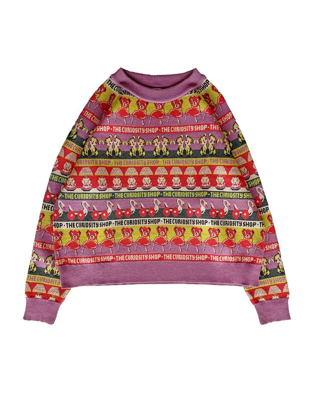 Mabli Red Curiosities Pullover
