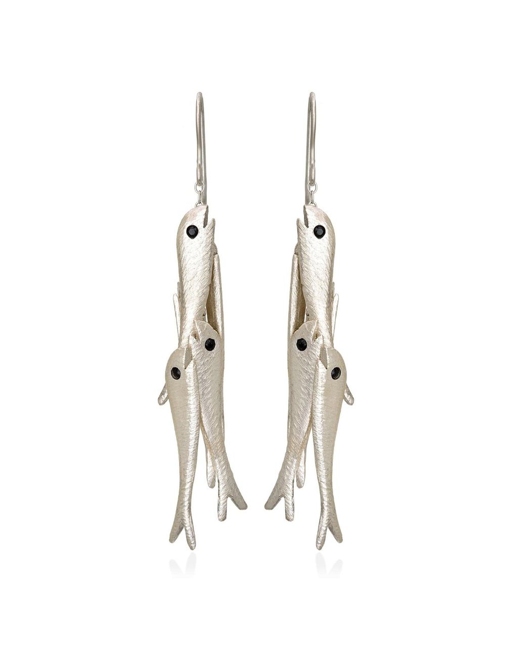 Myrto Katramadou Jewellery Metallic The Catch Earrings