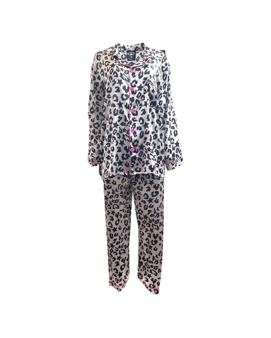 Any Old Iron Blue Sleeping Rock Star Pajamas