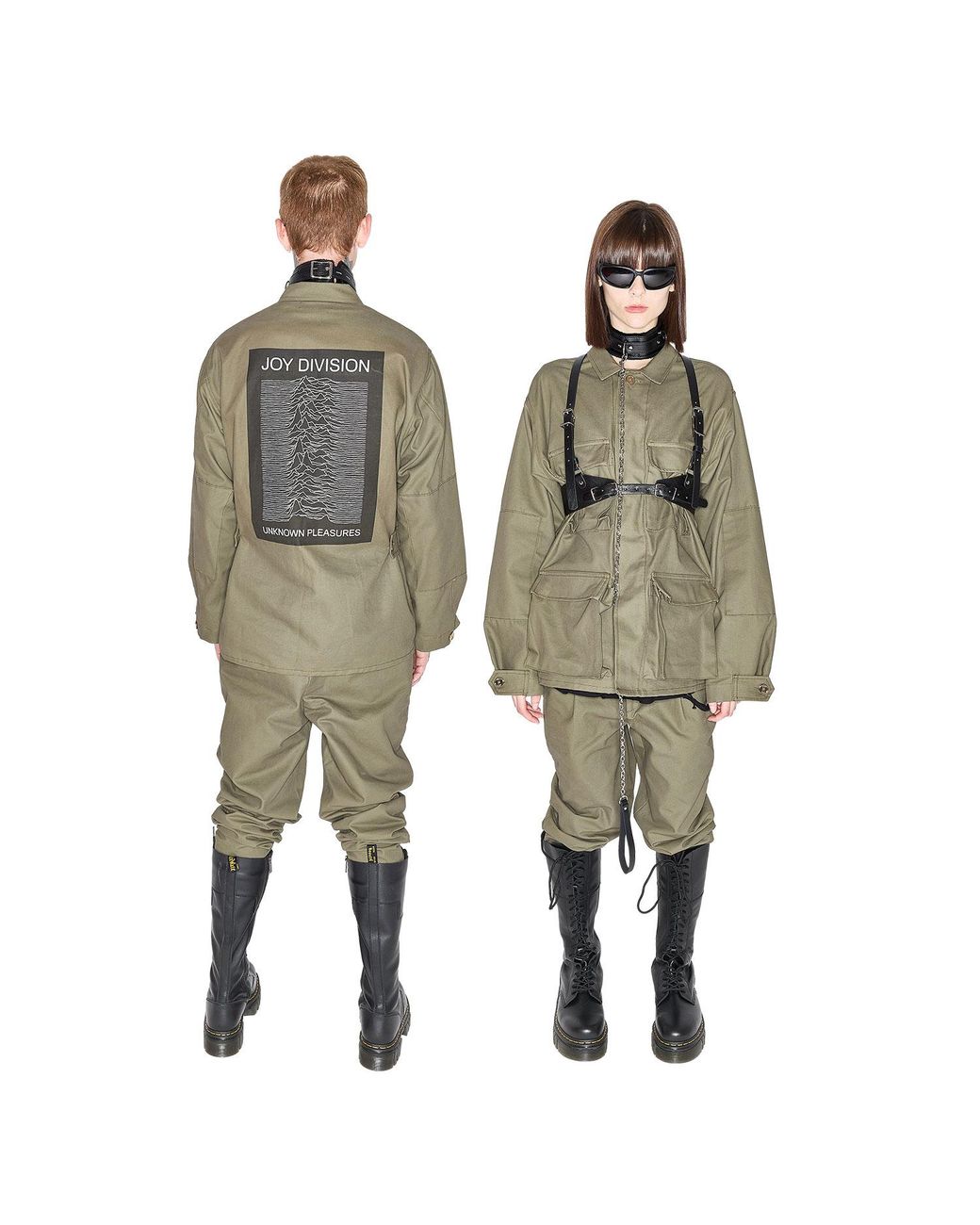 Come on Green Joy Division Unknown Pleasures Jacket — Twill, Genderless