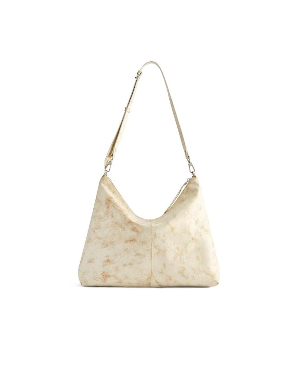Orange Cube White Metropolitan Crossbody Bag