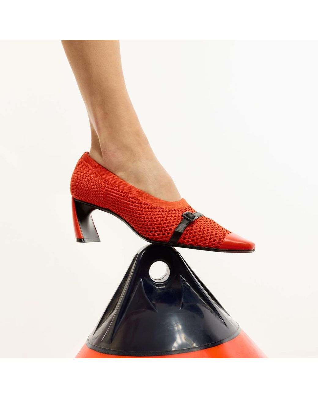 United Nude Red Zuma Pump Mid