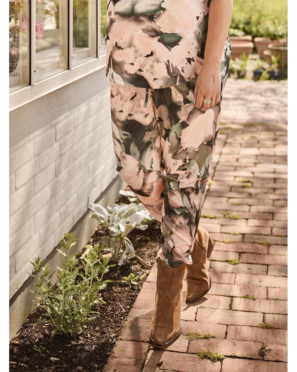 Zoe Pink Edith Pants