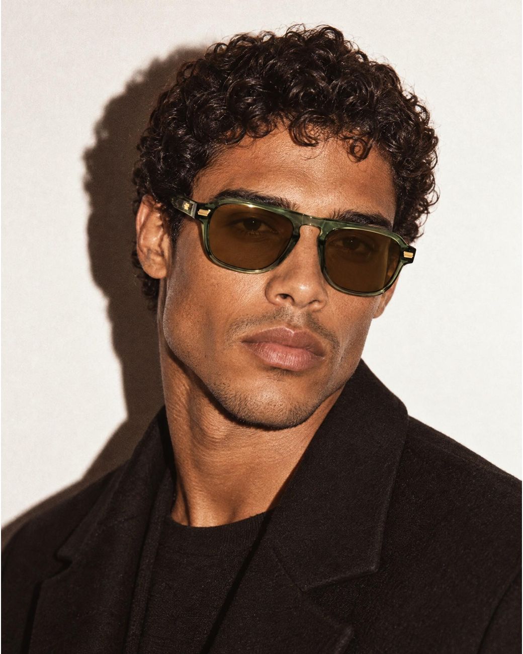 Cossimo Green Kensington Aviator Sunglasses for men