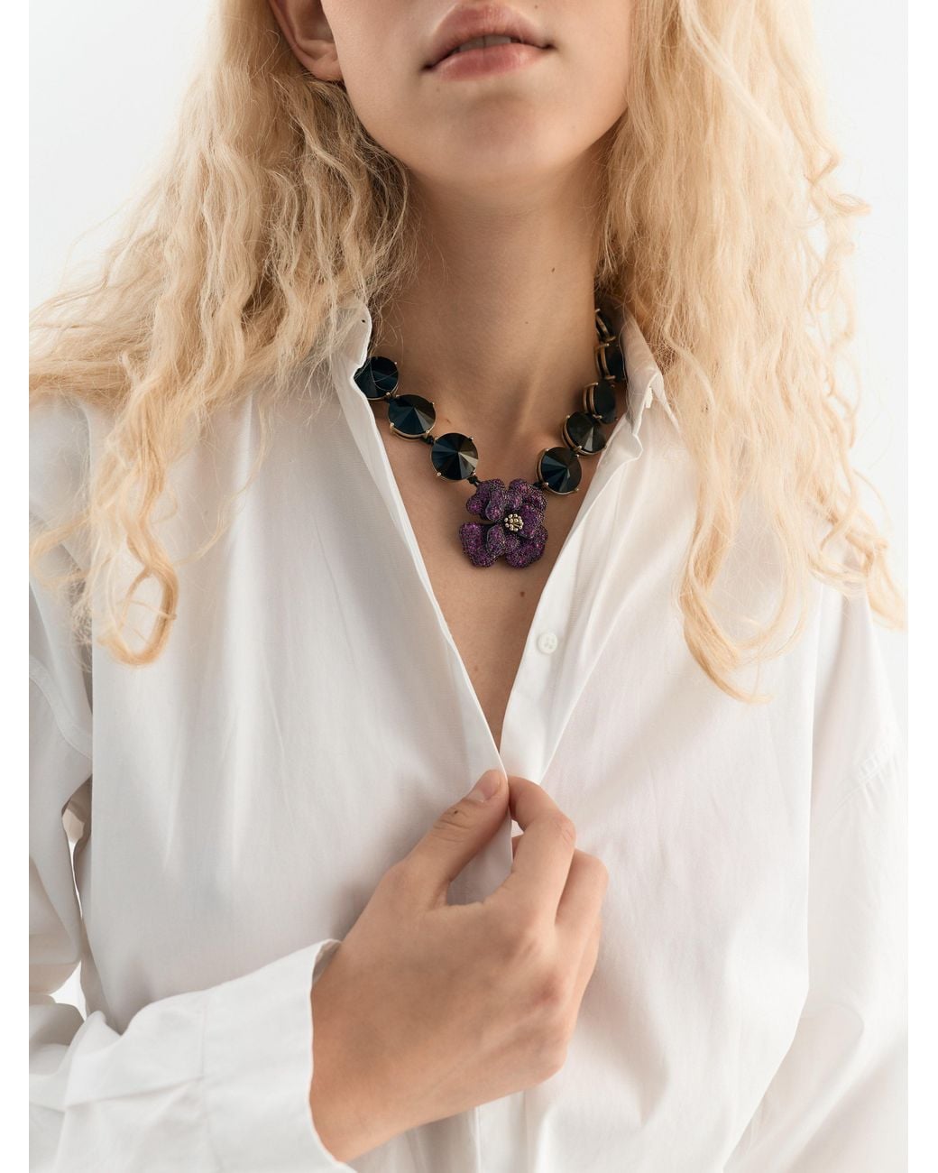 Sita Nevado Black Diana Necklace