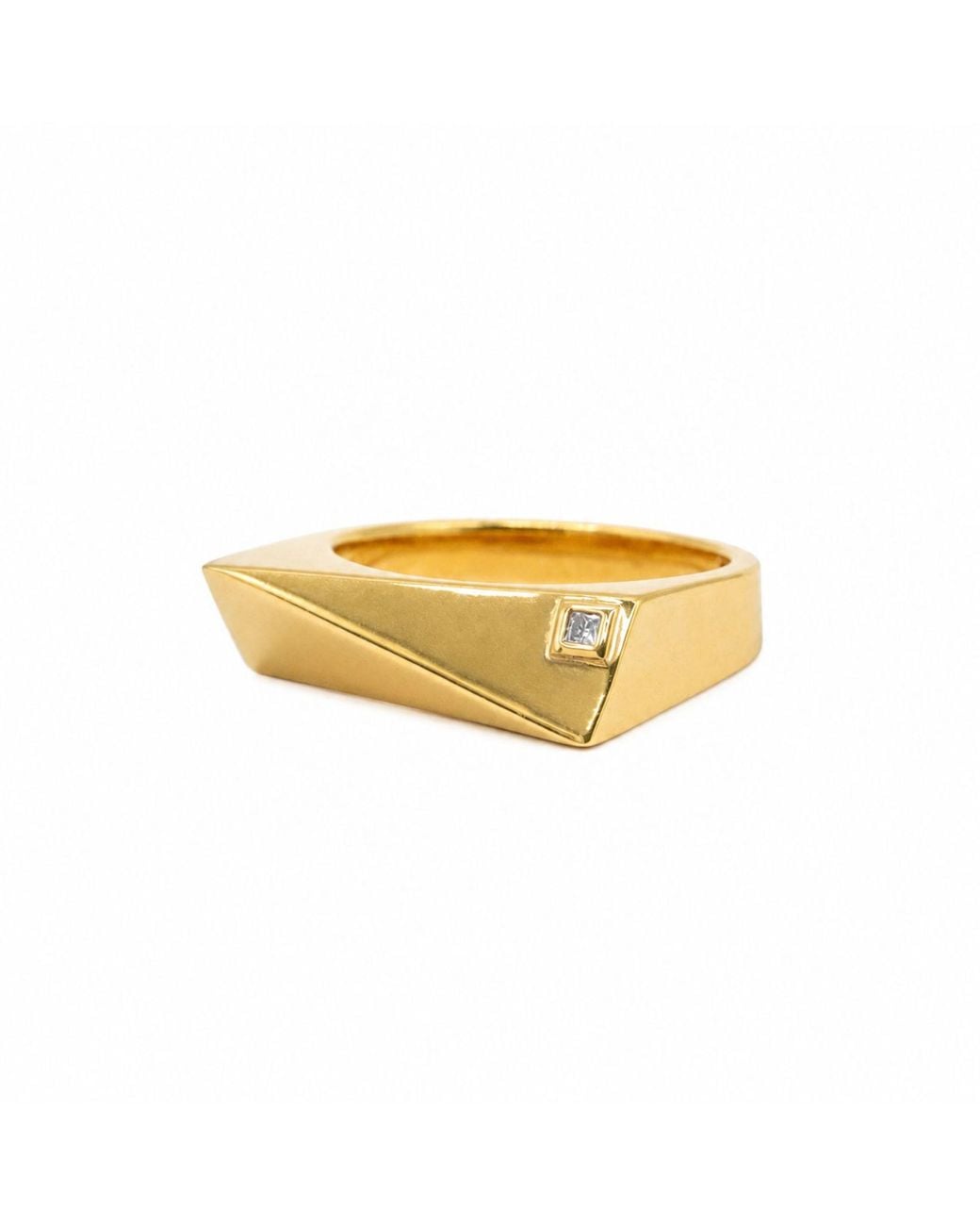 Cier Yellow Flex Diamond Ring