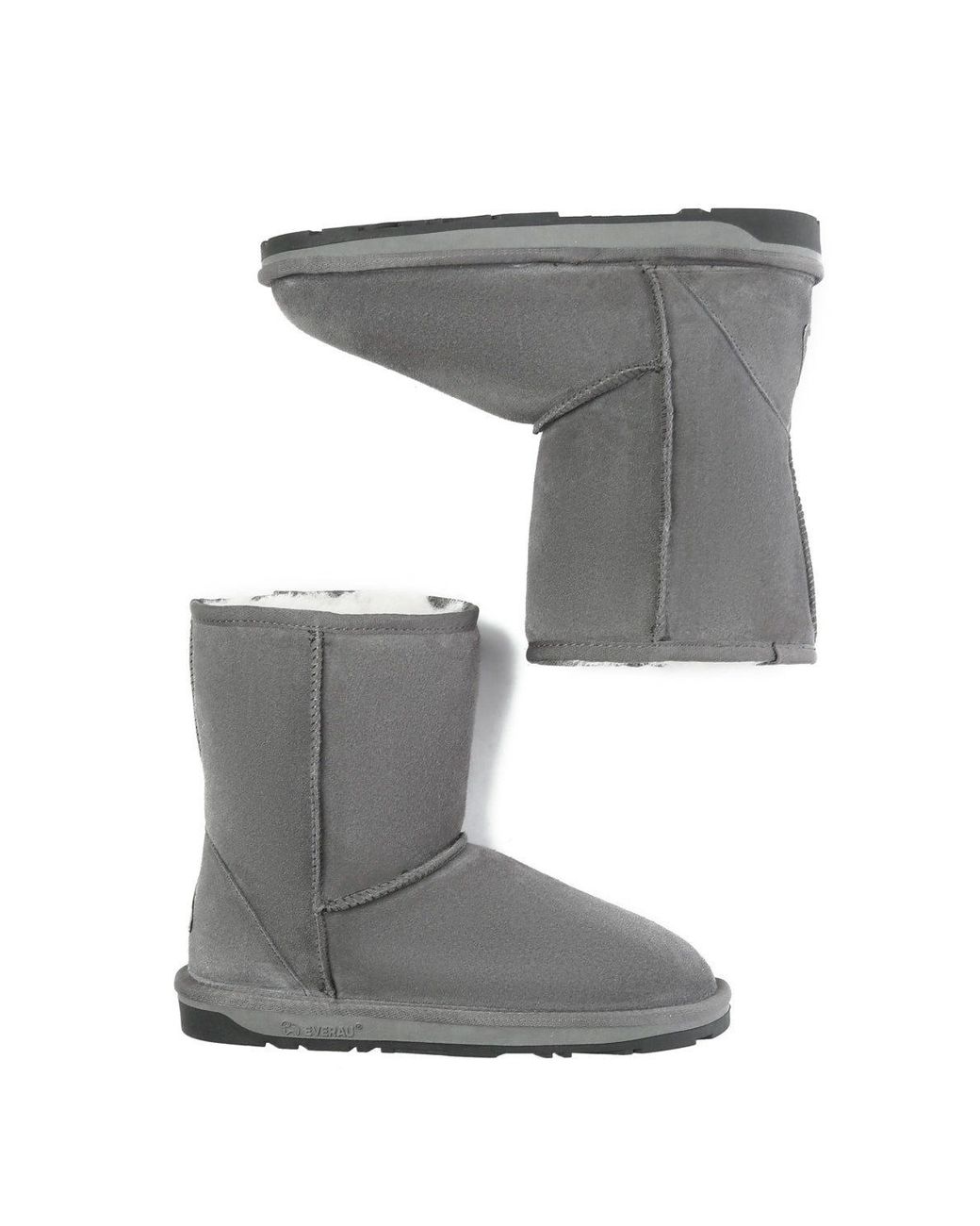 EverAu Australia Gray Kookaburra Short Classic Boots for men