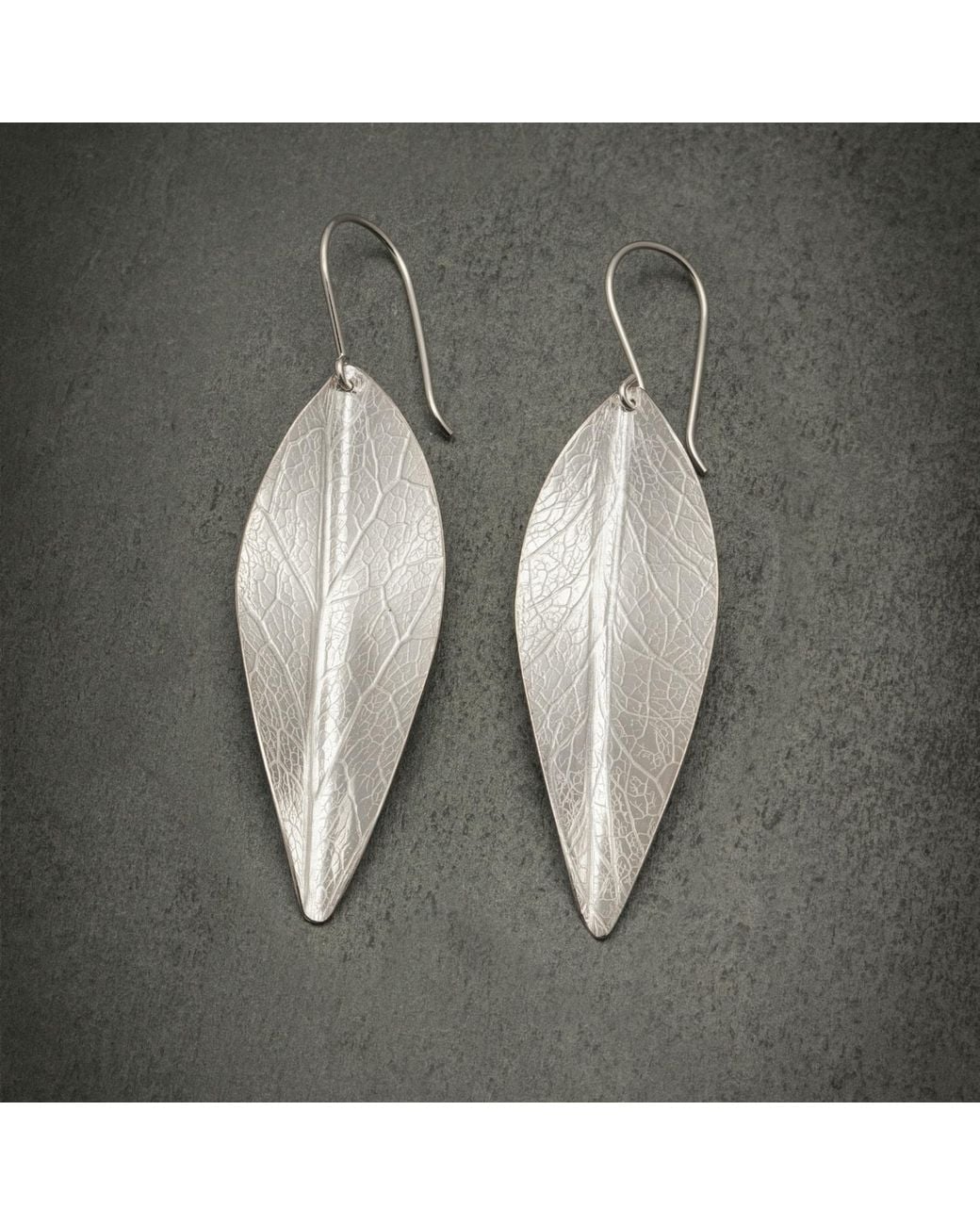 Zula Jewelry + Design Metallic Leaf Earrings