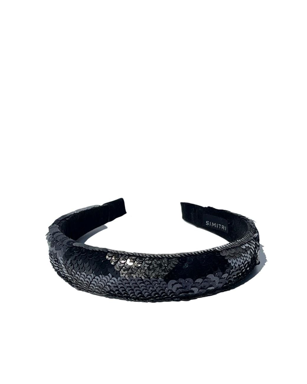 Simitri Blue Zigzag Headband