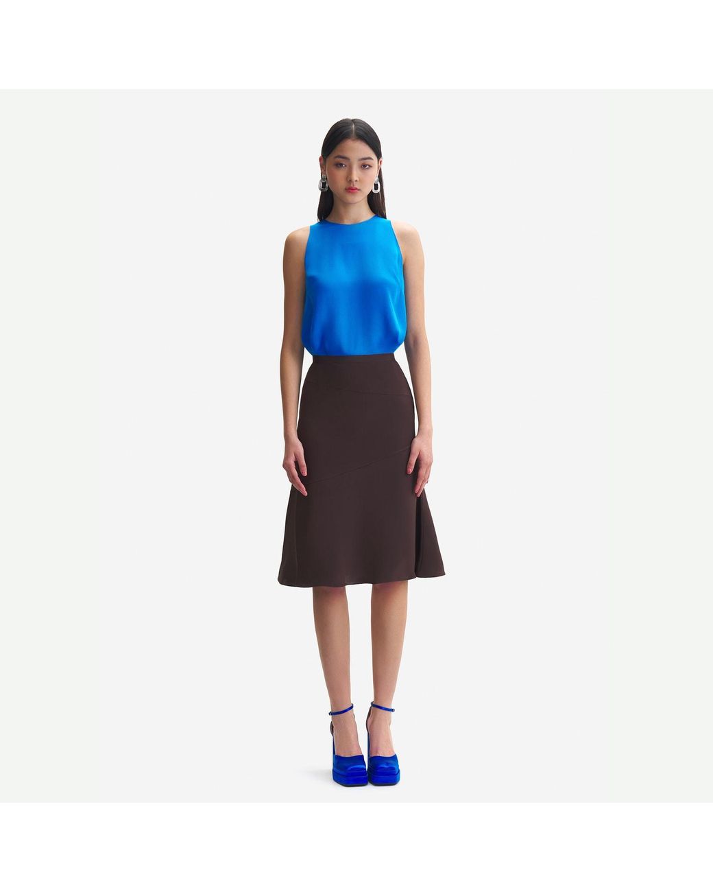 Emma Wallace Brown Lila Skirt