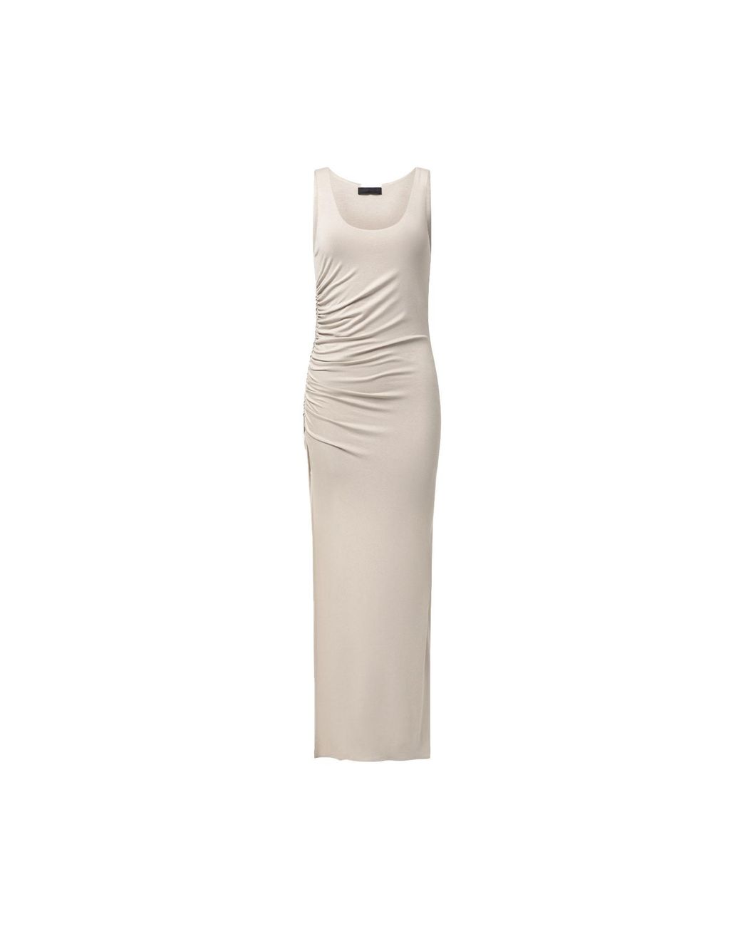 Audrey Vallens Natural Neutrals Selene Viscose Dress