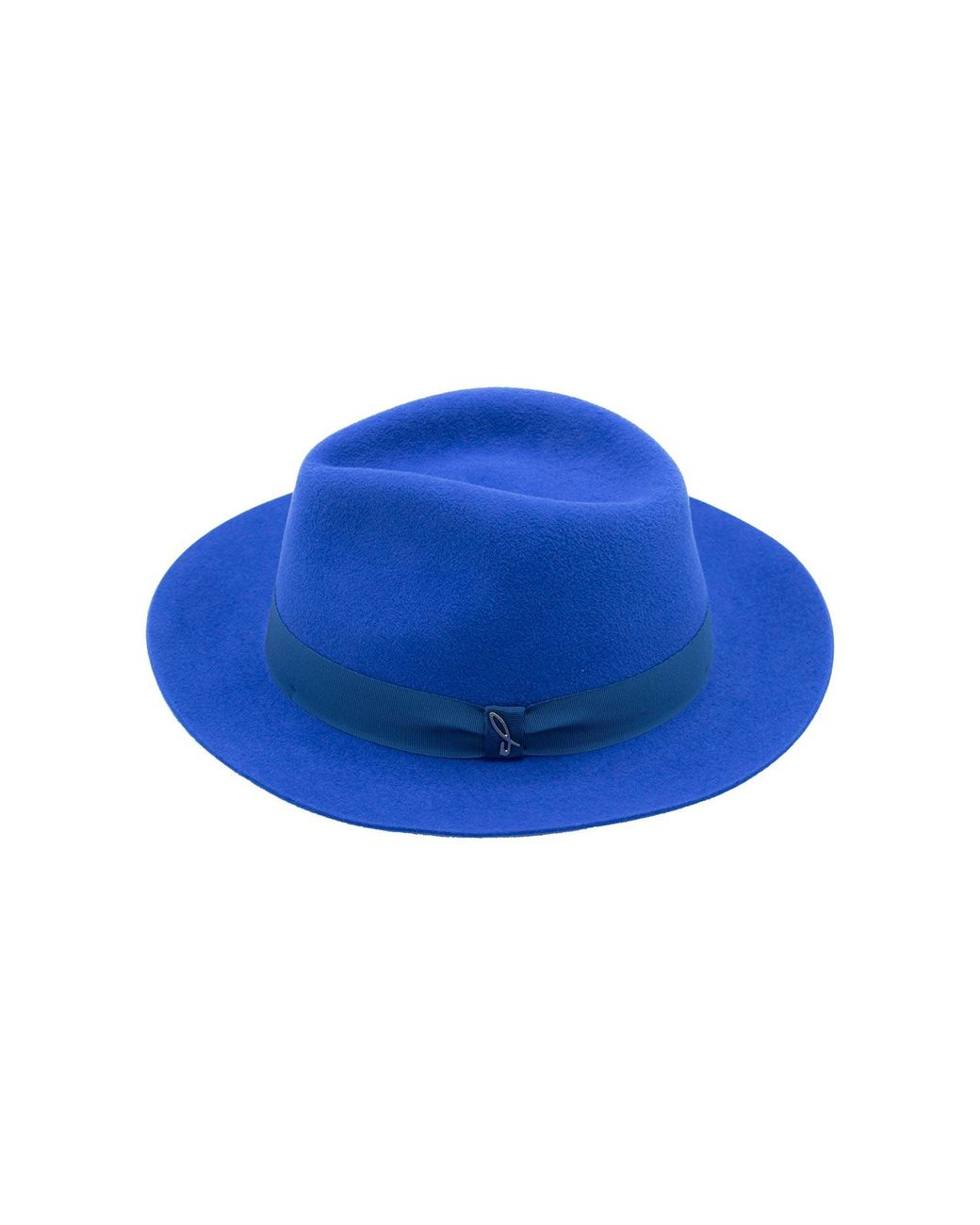 DORIA 1905 Blue Lapin Felt Fedora Hat