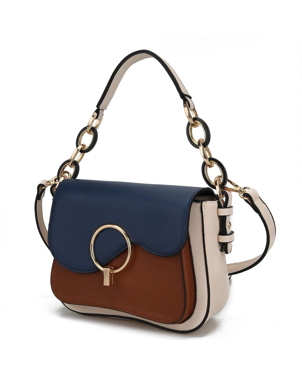 Mkf Collection - J'omor Blue Fantasia Shouder Bag