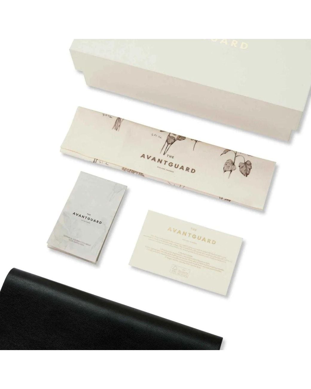 The Avantguard Brown Yarrow Caramel Wayfarer Sunglasses