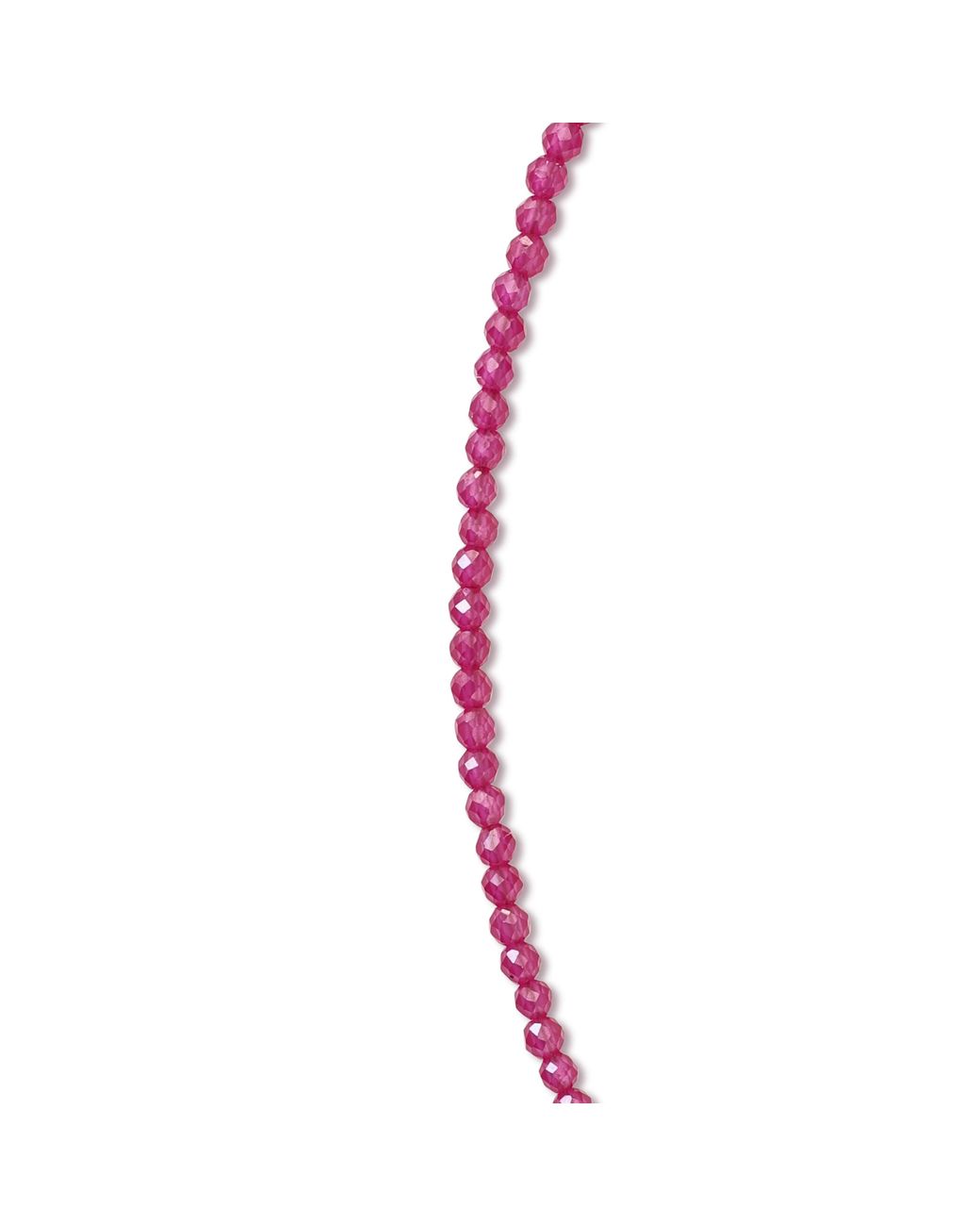 Bombyx House Red Tiny Ruby Cluster Necklace