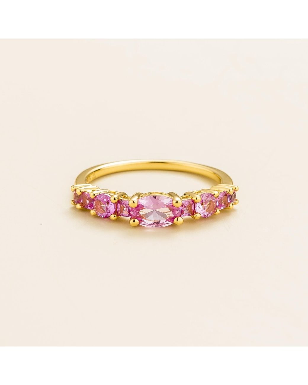 Juvetti Pink Petra Ring