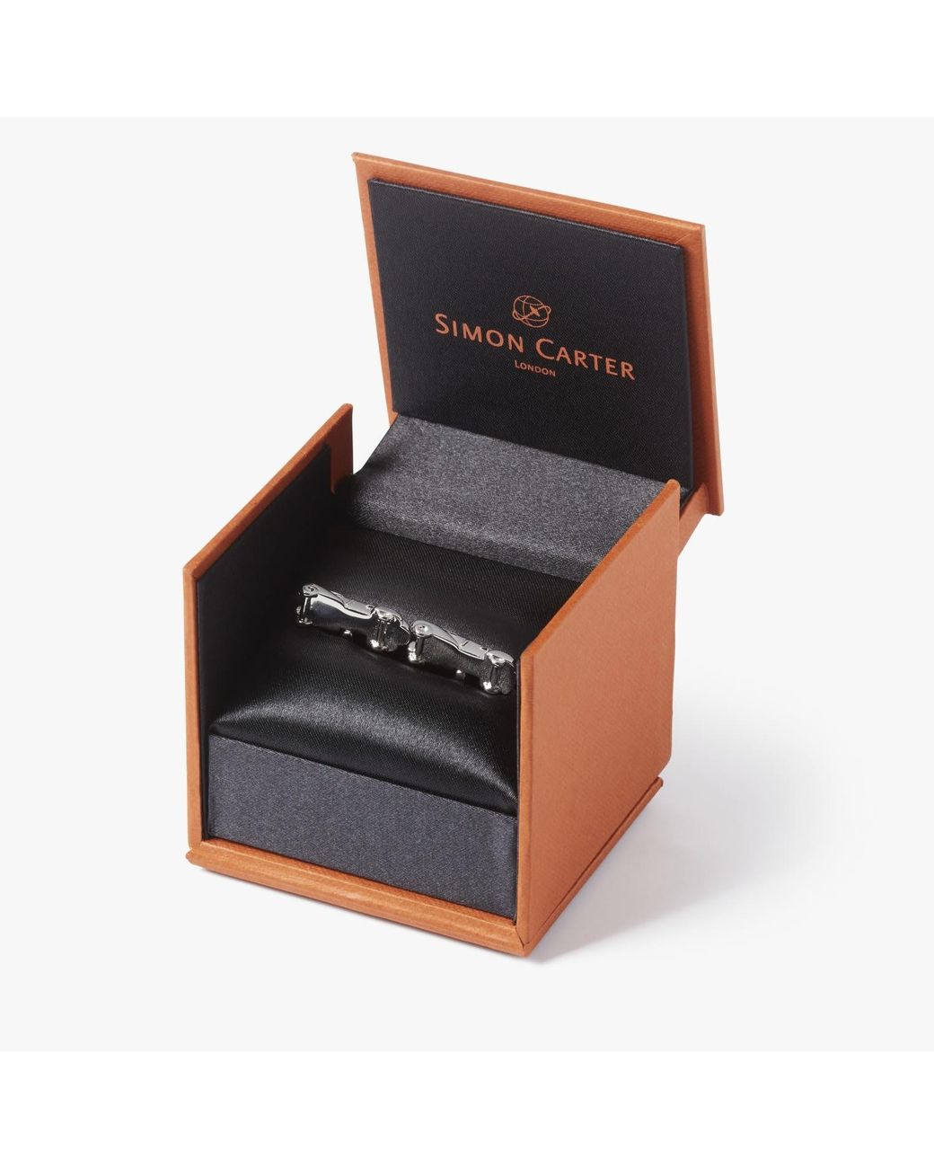 Simon Carter Metallic Vintage Car Cufflinks for men