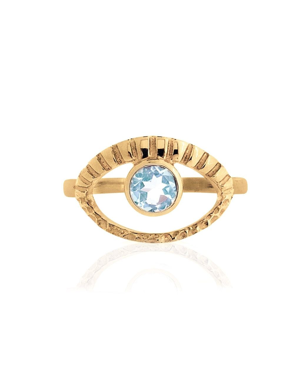 Charlotte's Web Jewellery Metallic Eye Of Intuition Vermeil Ring