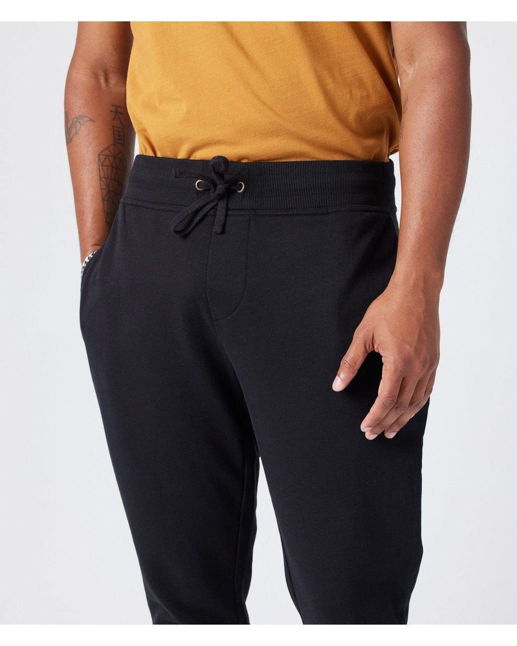 Known Supply Black 100% Organic Cotton Sweatpants