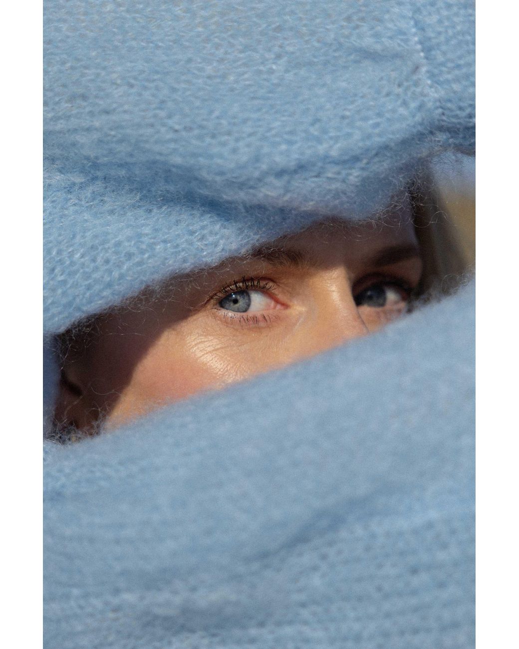 SALANIDA Blue Melody Mohair Jumper Sky