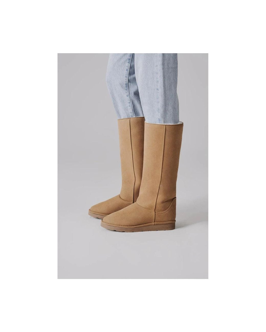 The New Orchard Natural Neutrals Classic Vegan Long Boots