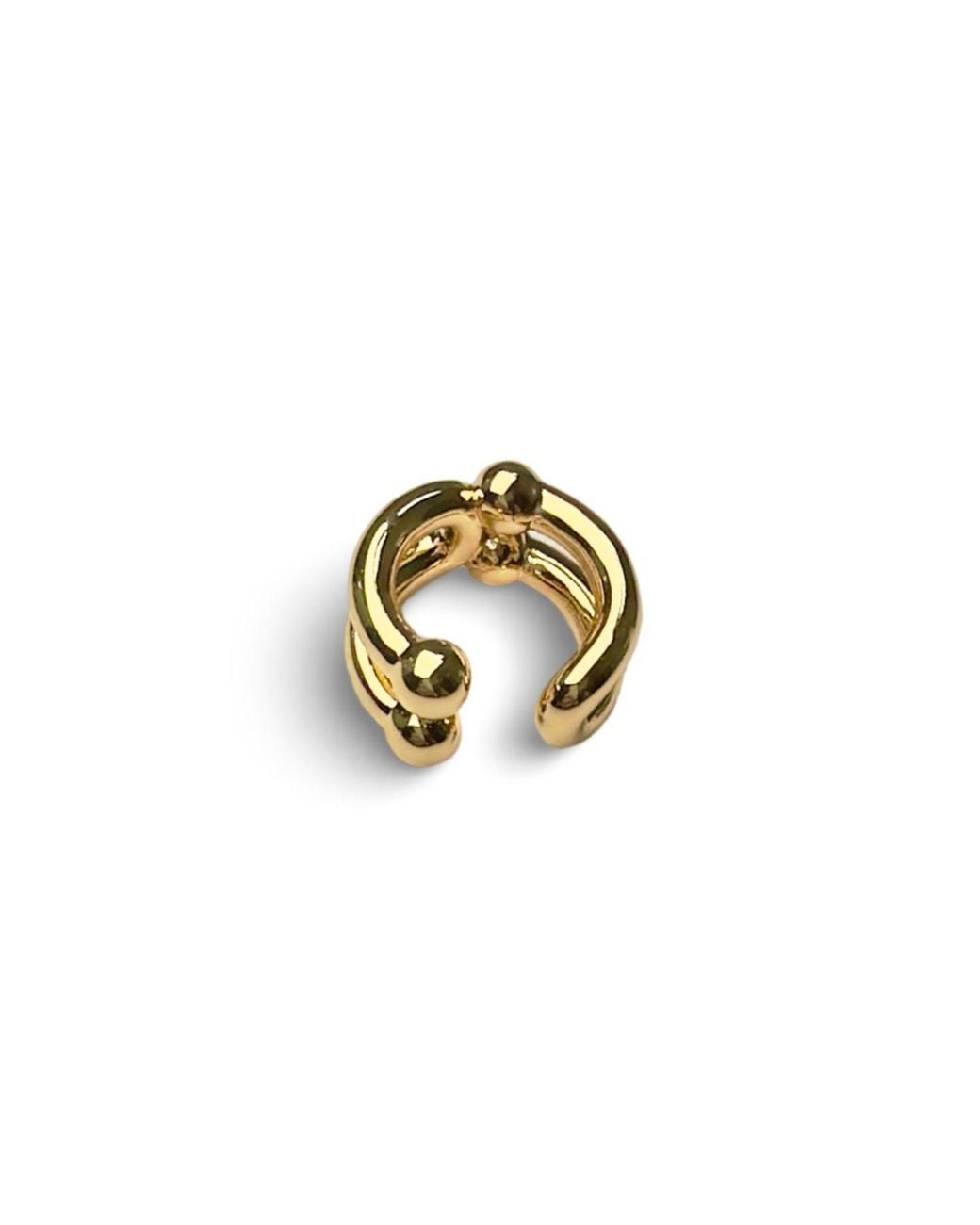 Jagged Halo Jewelry Metallic Grit Ear Cuff