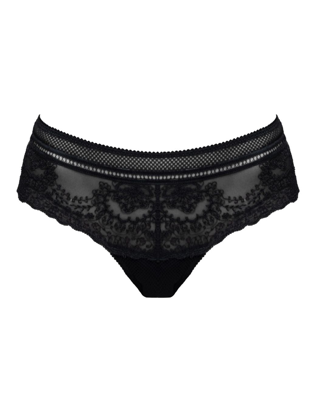 BonBon Lingerie Black Mara Full Brief