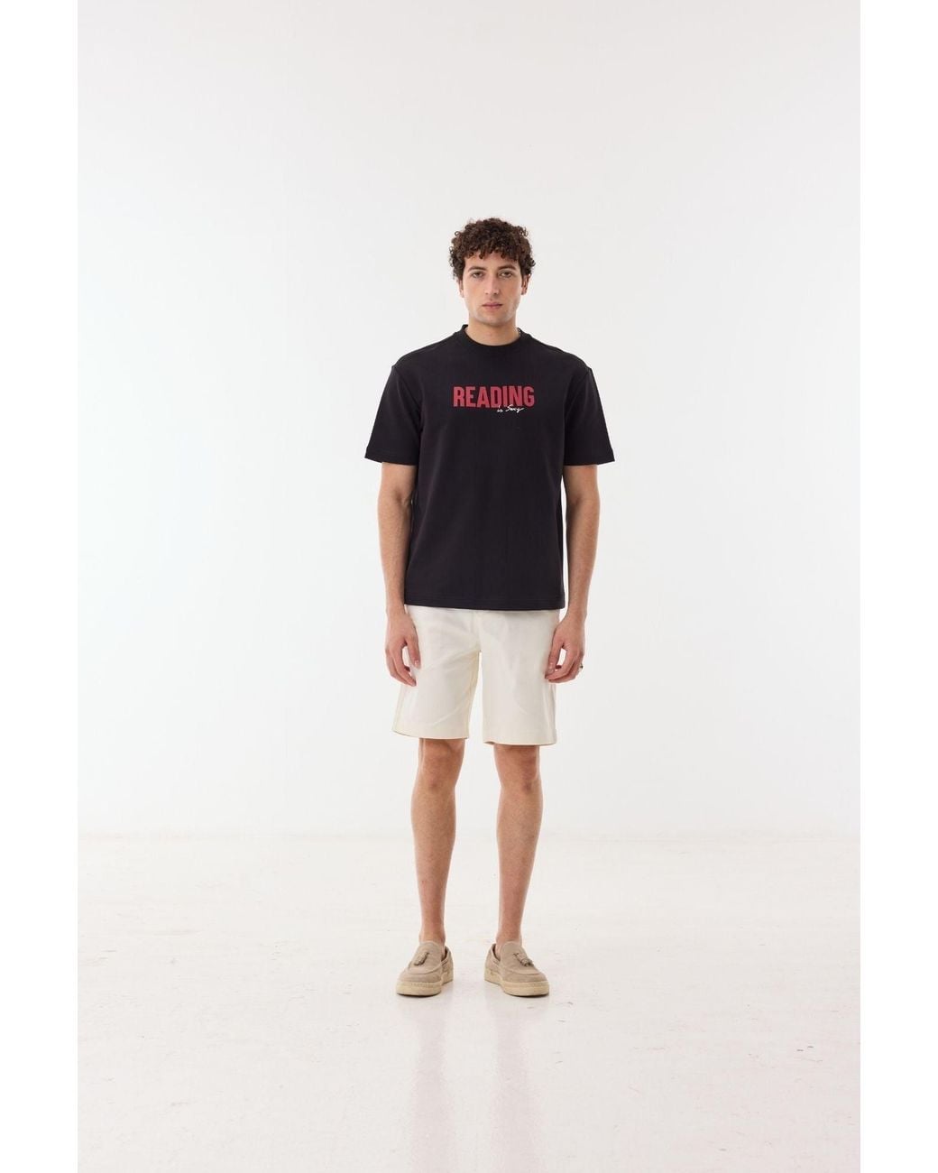 Ashita Fernandes Black Axel T Shirt for men