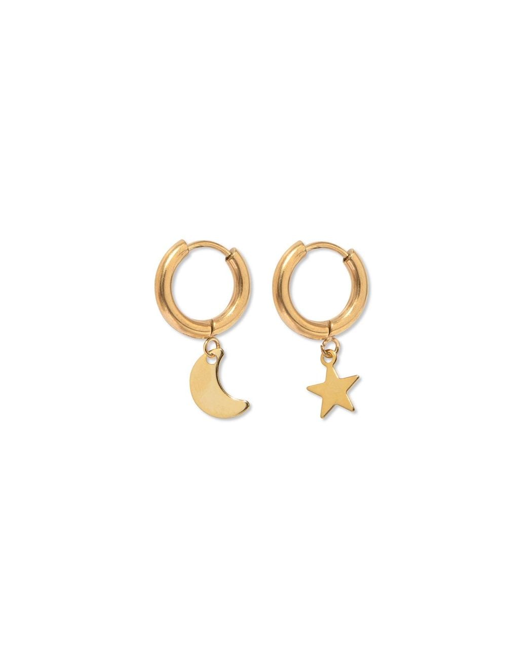 A Weathered Penny Metallic Astral Hoops