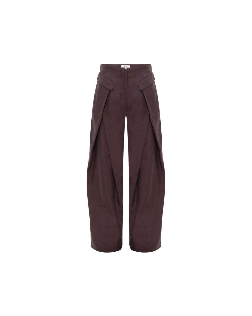 Sélone Purple Camille Barrel Trousers