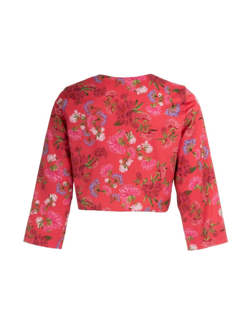 Sofia Tsereteli Red Garnet Bolero Jacket