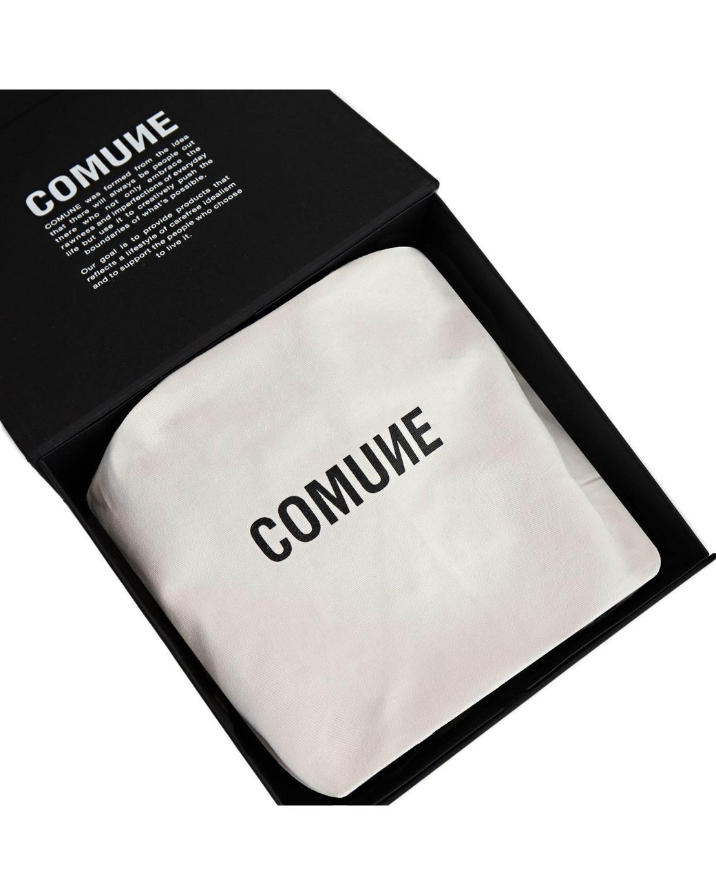 Comune White Stack Trucker Hat for men