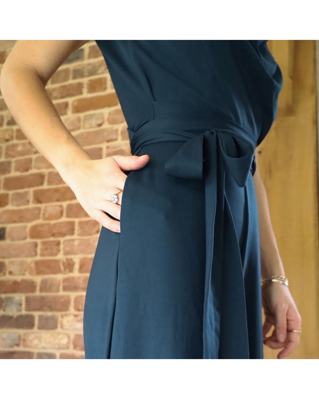 Emma Wallace Green Lora Jumpsuit