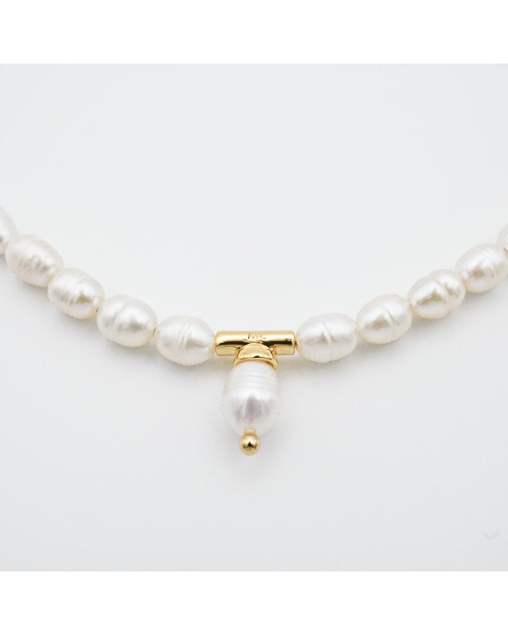 Miss Cecilia Metallic Mila Fresh Water Pearl Choker