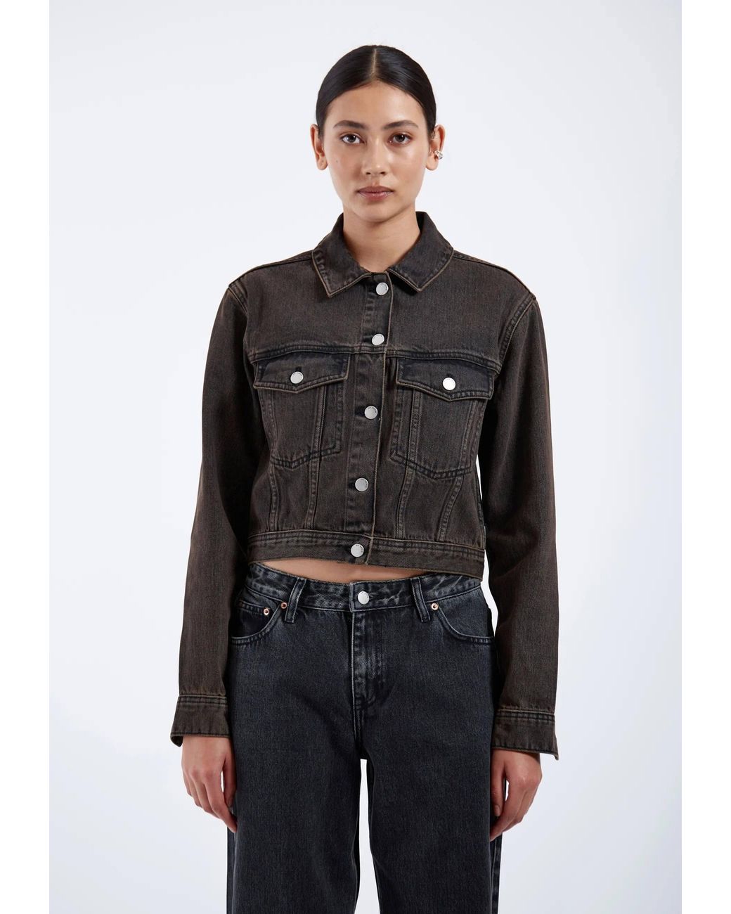Dr. Denim Black Becky Jacket