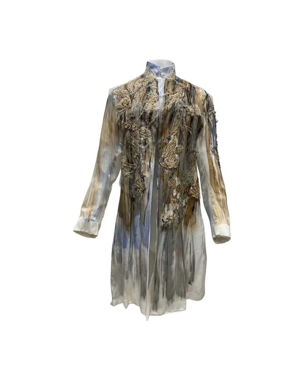 Saniya Khan Gray Neutrals Princess Line Jacket