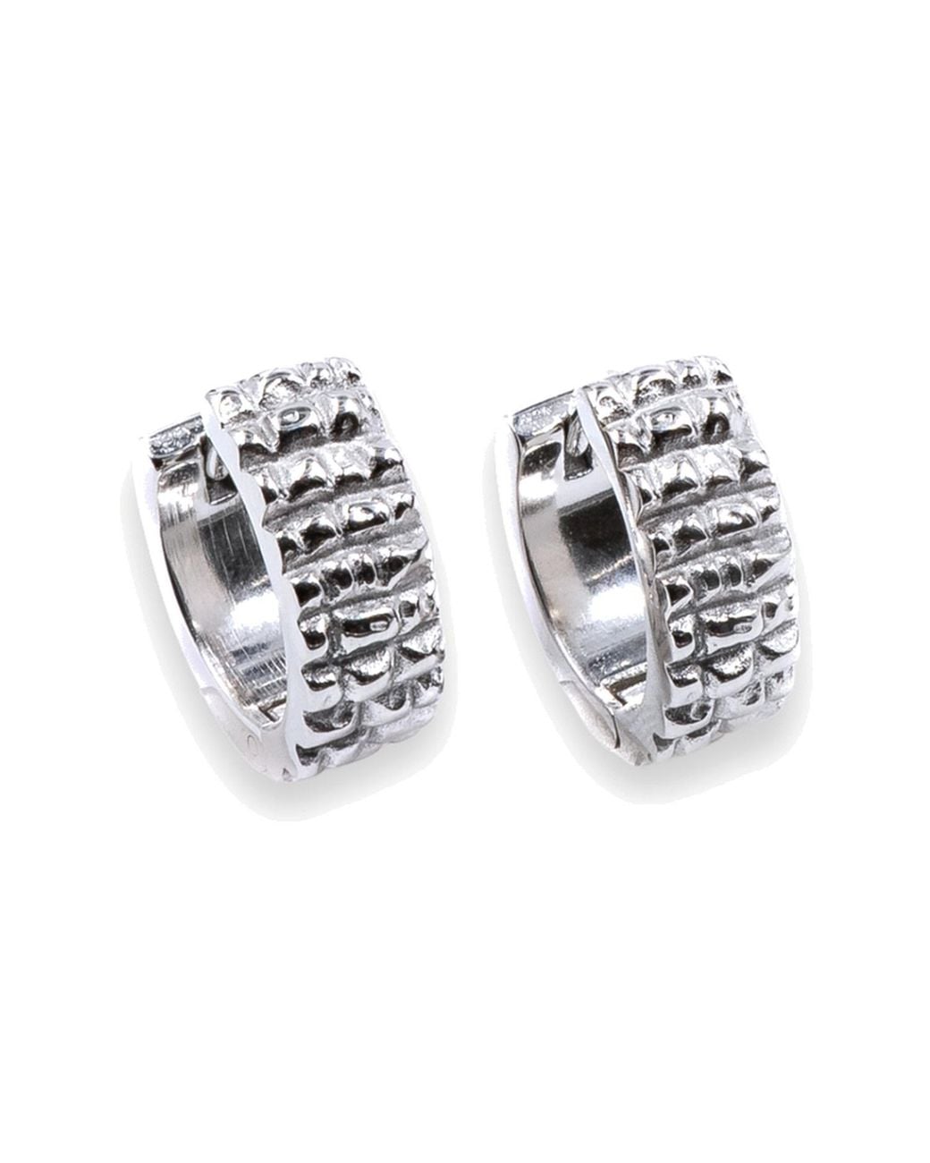 Martina Rozenberg Smira Jewelry Metallic Kai Hoops Earrings