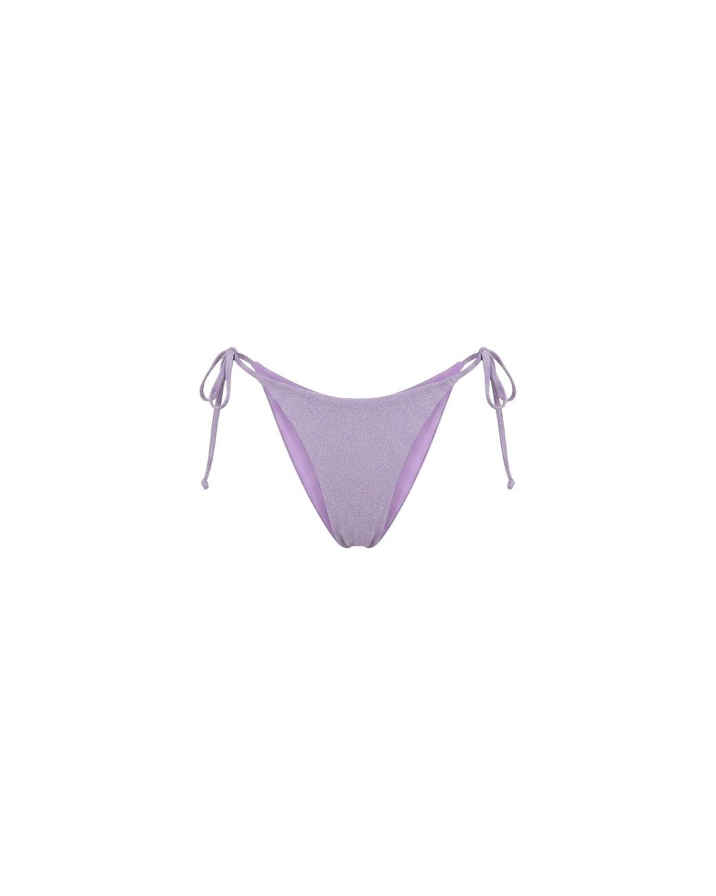 Veroni Swim Purple Allura Side Tie Bikini Bottom