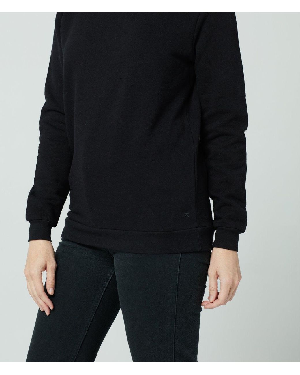 Known Supply Black 100% Organic Cotton Sweatshirt