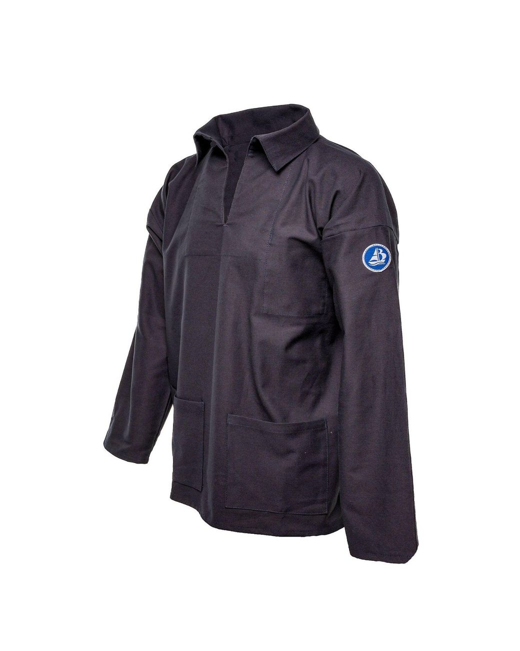 Arthur Beale Blue Open Neck Sailors' Smock for men