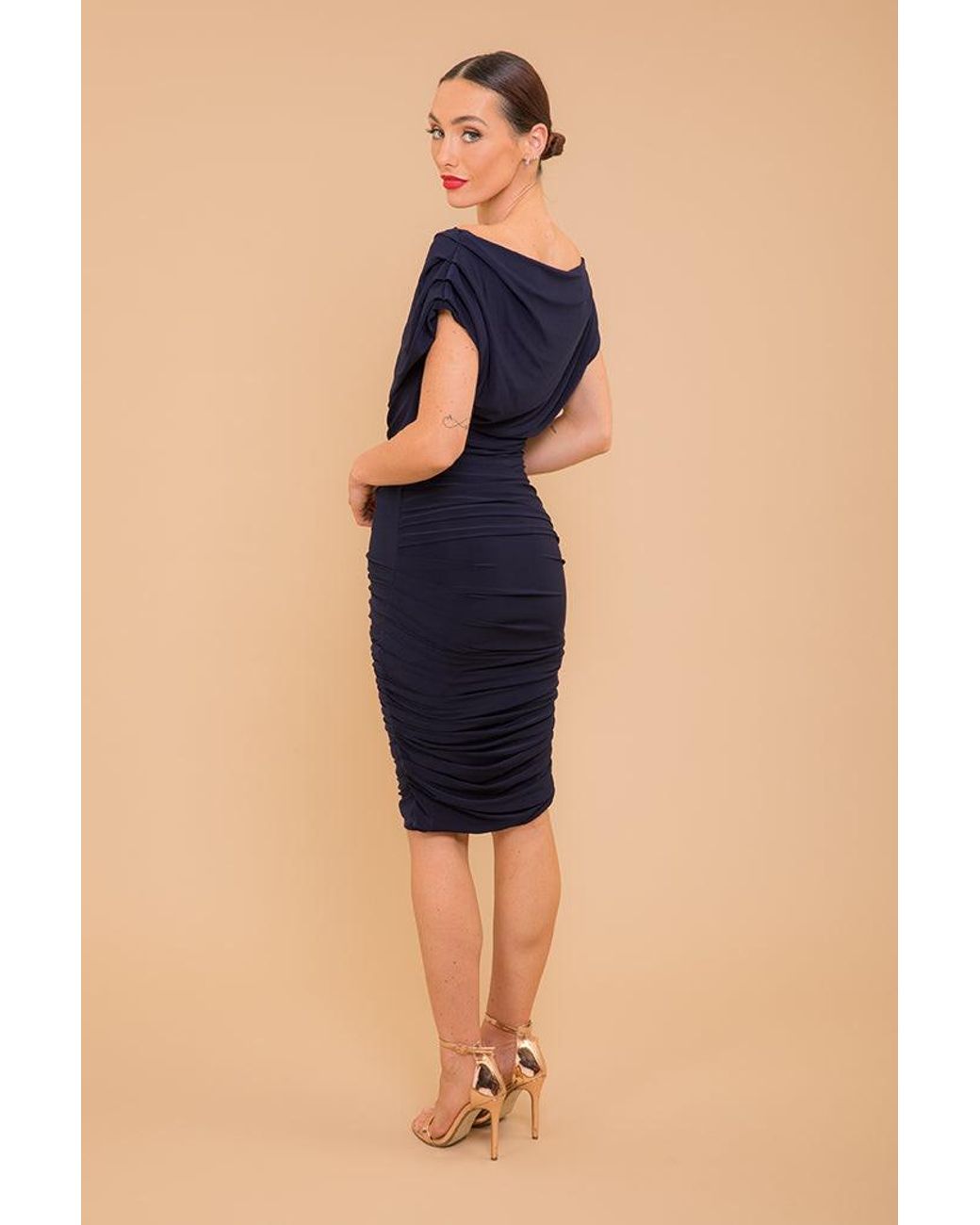 Atom Label Blue Oxygen Dress