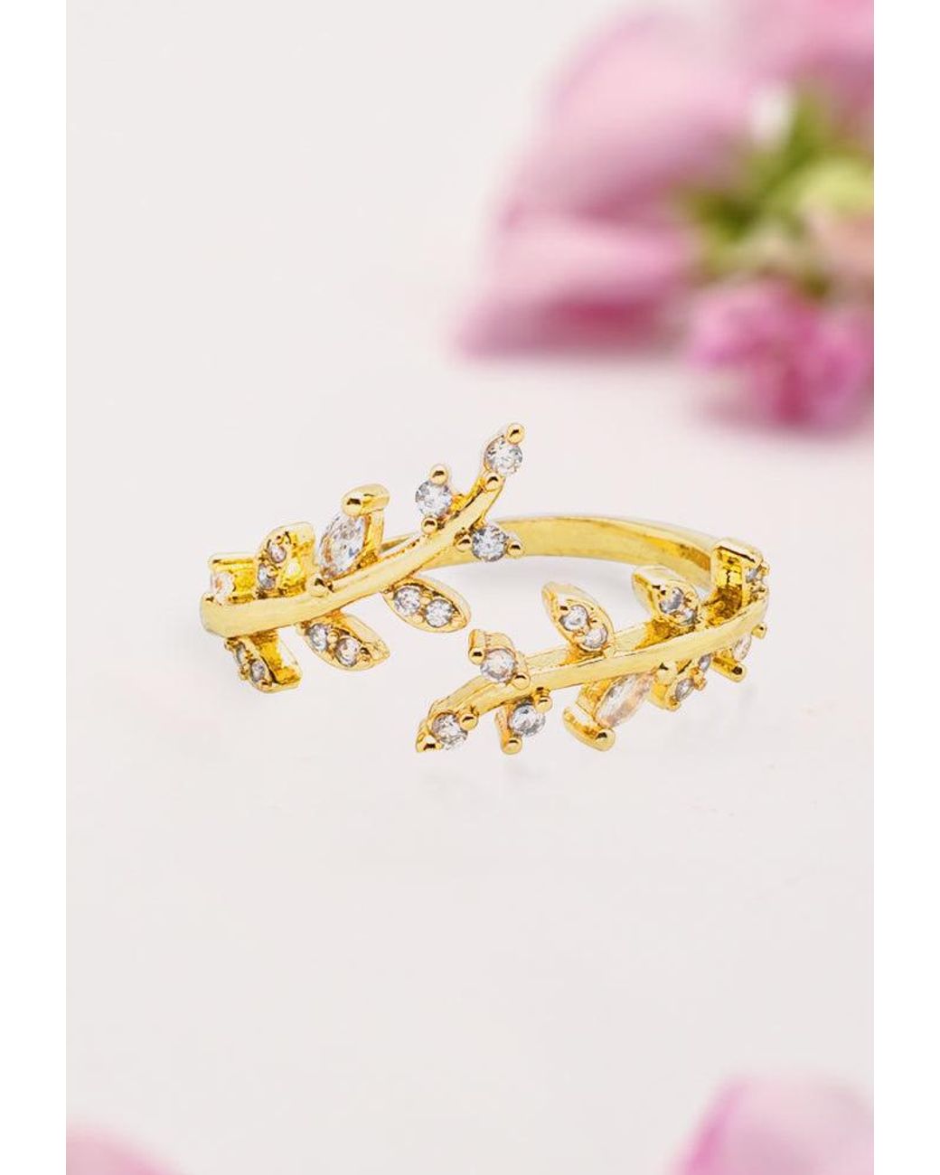 Starfish Project Metallic Willow Branch Ring
