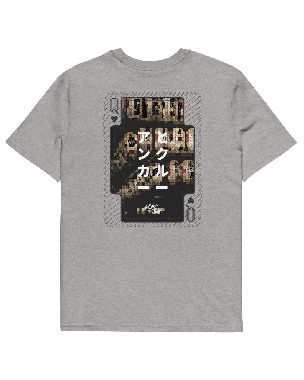 Anchor and Crew Gray Heather One Japan Gurafiku Organic Cotton T-Shirt