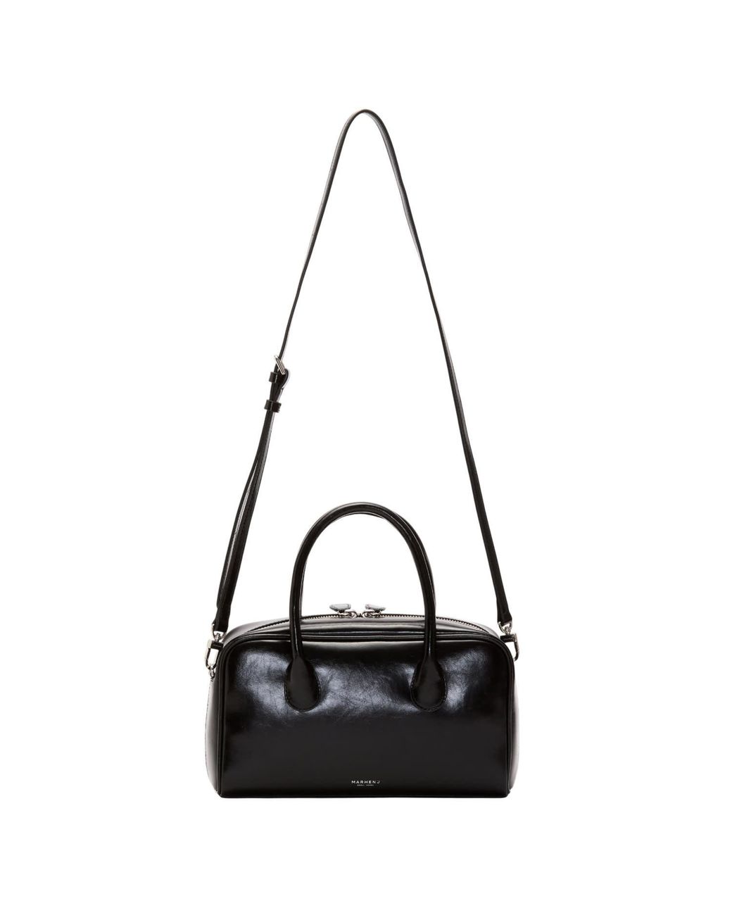 MARHEN.J Black Lara Small Three Way Vegan Leather Shoulder Bag