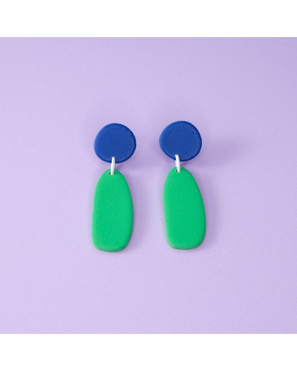 By Chavelli Green Miro Drop Earrings