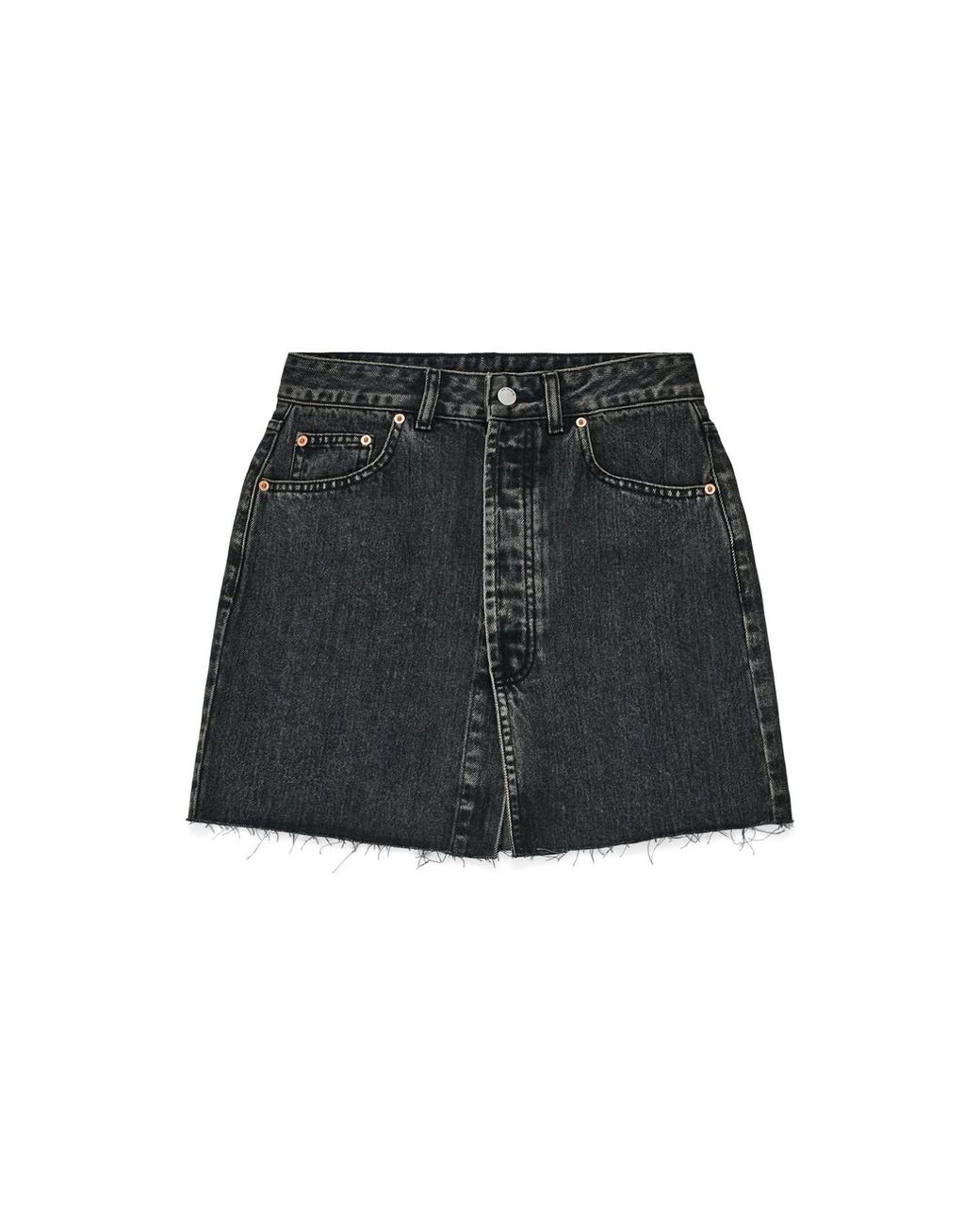 Dr. Denim Black Ara Skirt