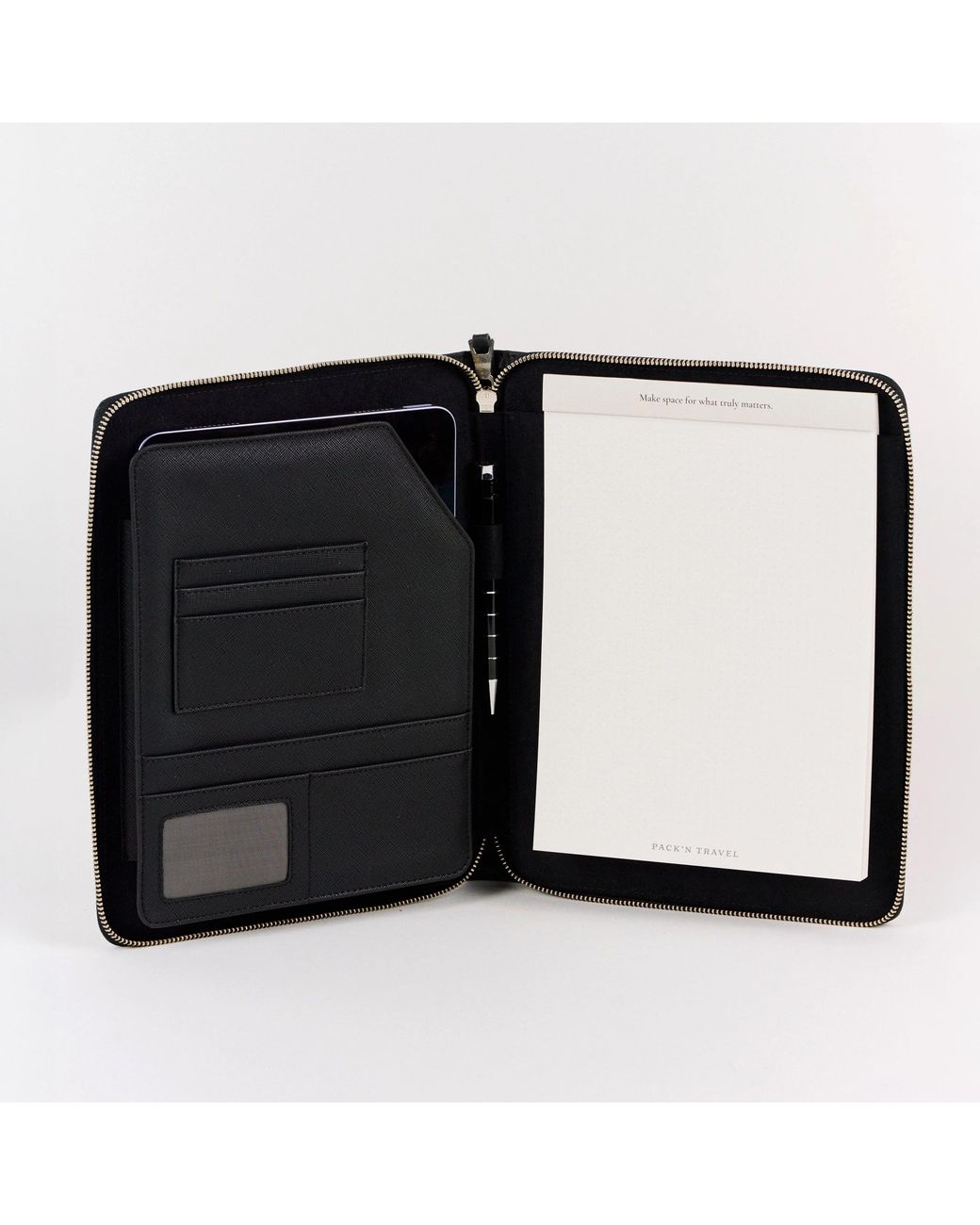 Pack'n Travel Black Ipad Case