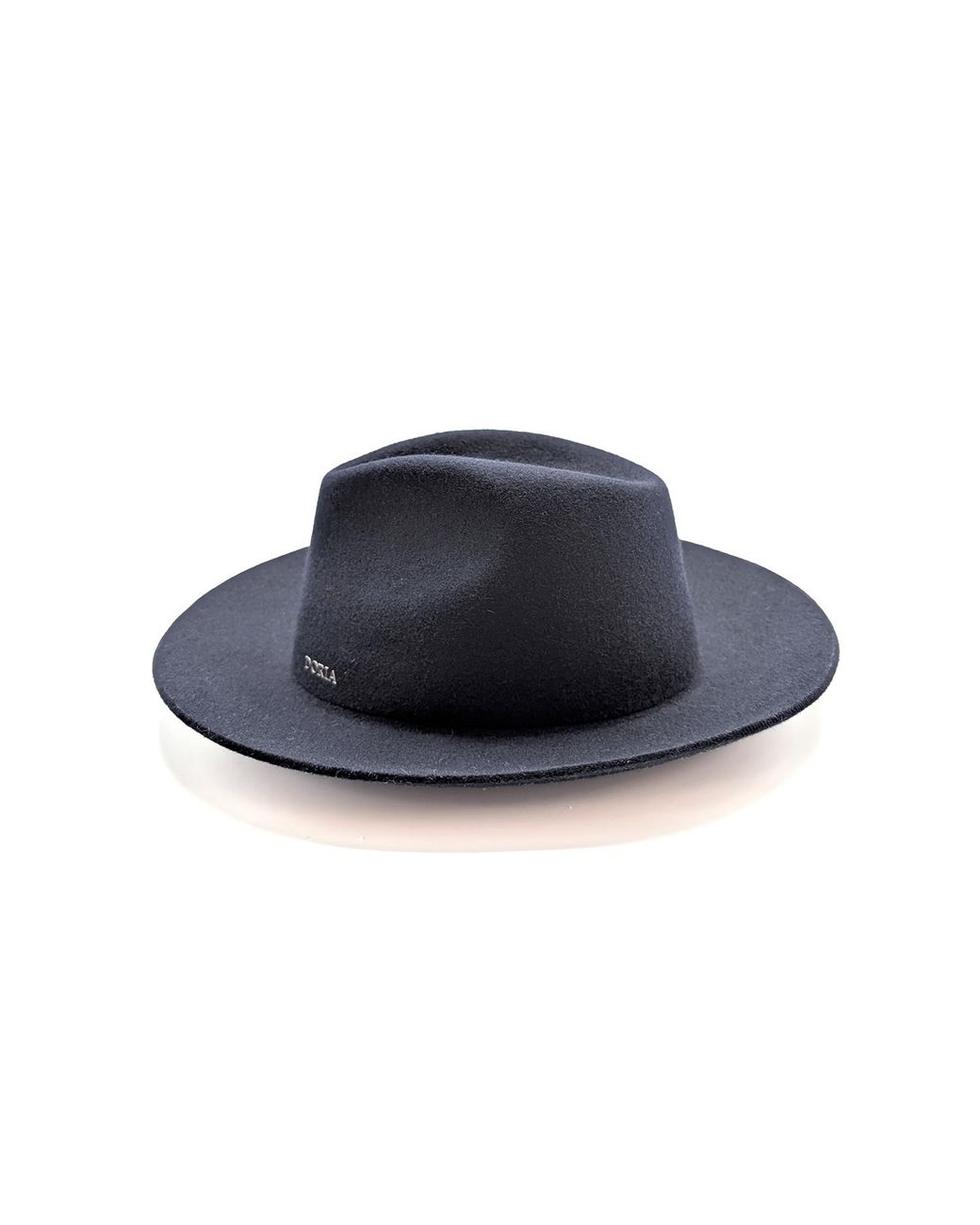 DORIA 1905 Blue Night Flat-Brimmed Drop Hat for men