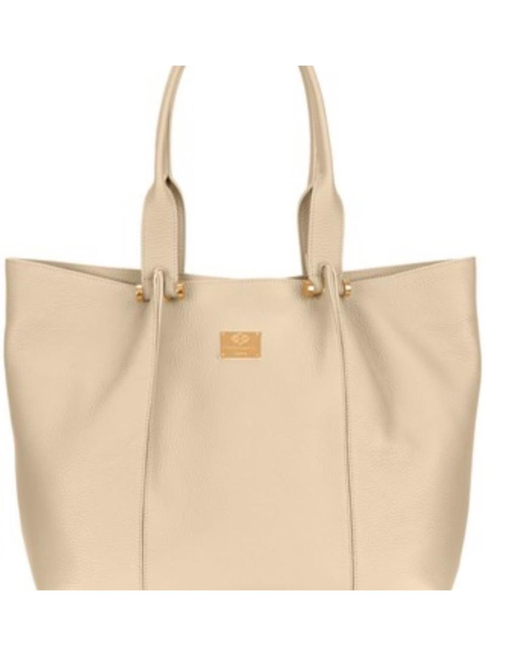 Henry Daniel Roma Natural Neutrals Leather Shopper Leather